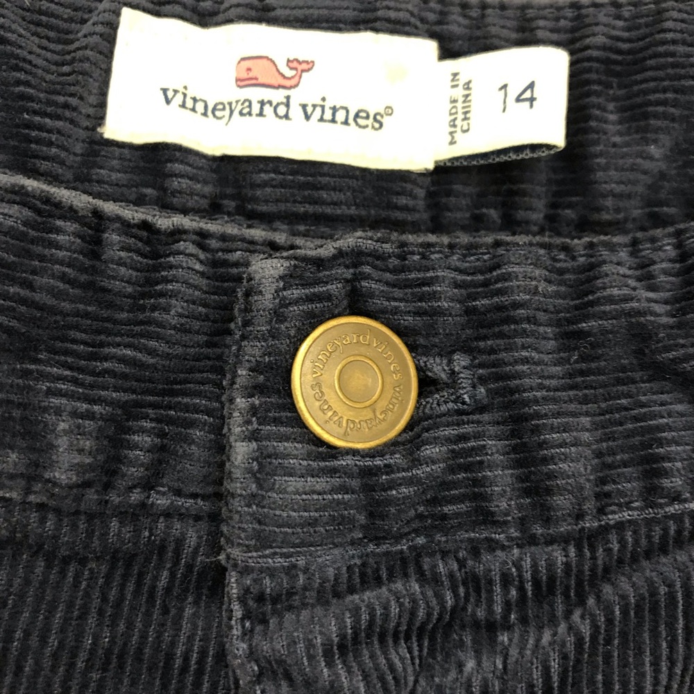 Vineyard Vines Candy Cane Whale Corduroy Pants - Picture 5 of 8
